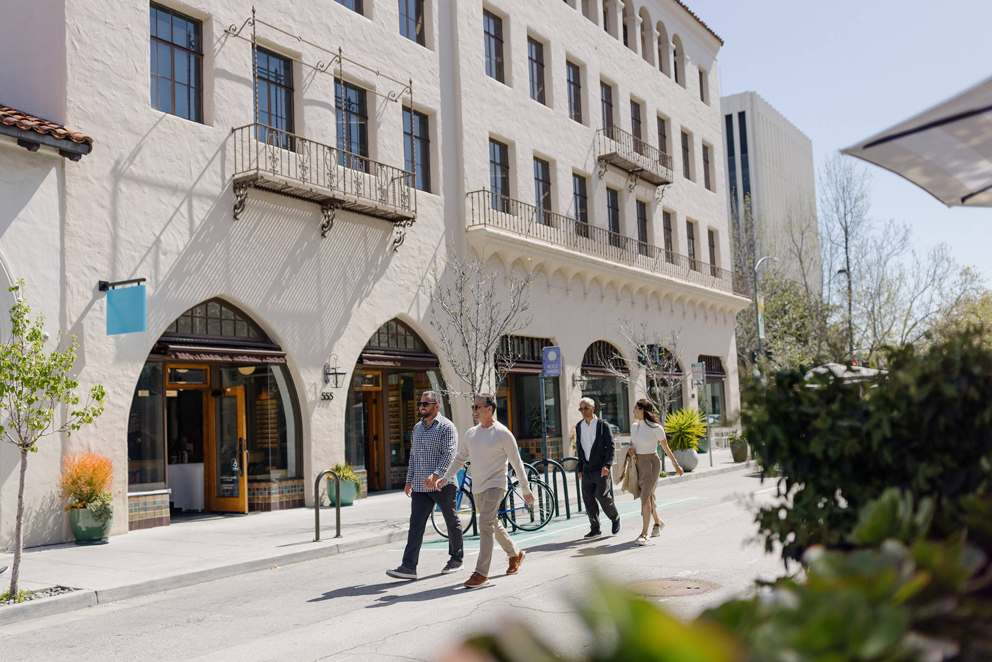 An image of Palo Alto California, not far from the offices of Phases Financial Group